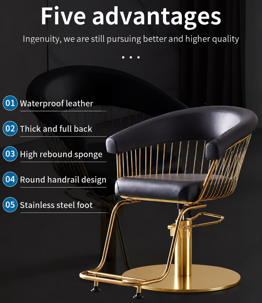 Hair Salon hairdressers Styling Chair Adjustable multifunctional Customers Chair