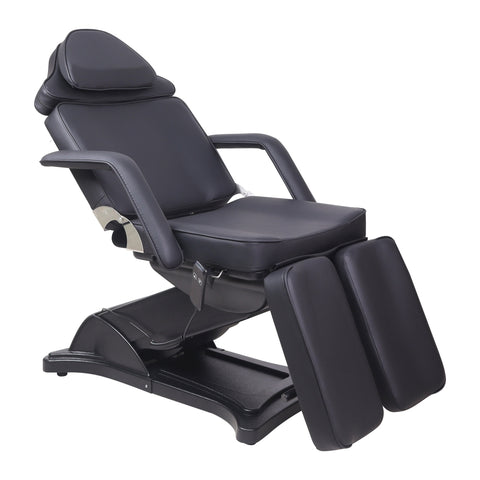 Bliss sepreate legs 1 motor beauty bed for WAX SPA Tatoo Podiatry Pedicure chair black