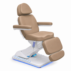 LUNA1 4 Motors Electric Aesthetics Chair SPA Facial Podiatry Bed with Heating / or add Swivel kit I