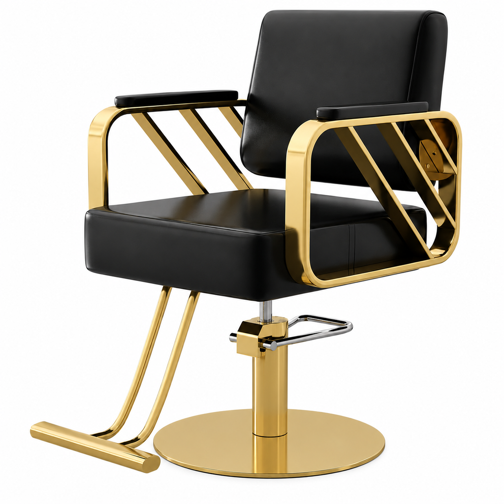 Modern Square Salon Hydraulic Styling Chair - 022