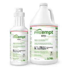 PreEmpt RTU Surface Disinfectant Liquid 1L PRE-11101 / 3.78L PRE-11105