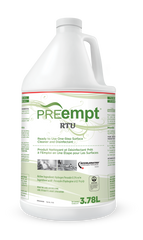 PreEmpt RTU Surface Disinfectant Liquid 1L PRE-11101 / 3.78L PRE-11105