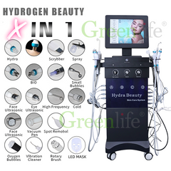 14 in 1 Hydro facial Spa Machine - Free Logo Customization, 15 / 18 in 1 Available Options