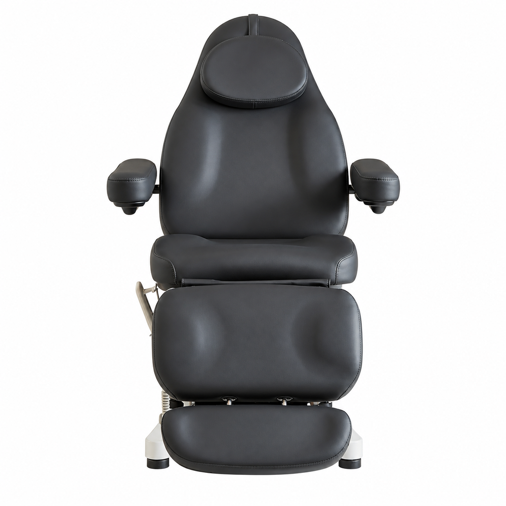 SalonLand QT2 4-Motor + Heating Electric Facial Bed Esthetician Chair with Foot Control or QT1 without Foot Control & Heating