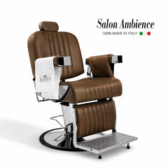 Salon Ambience ®️ Executif Italian Vintage Barber Chair for Hairdresser SH/278 - Made in Italy