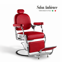 Salon Ambience ®️Italian Barber Chair for Hairdresser SH/279-6 - Made in Italy