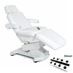 Silhouet-Tone ® PLATINUM 4-Motor Electric Beauty Bed 412256 with bluetooth hand foot controller - Made in CANADA