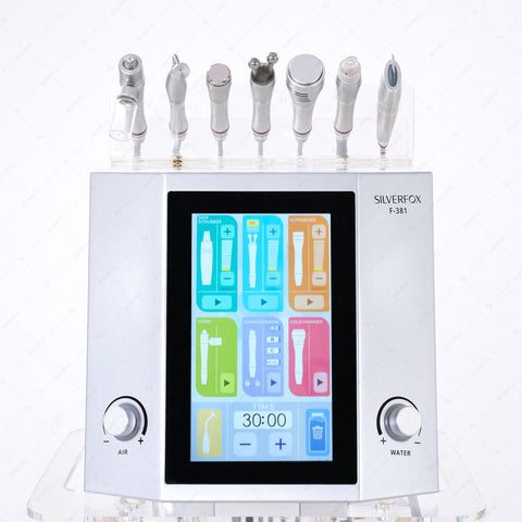 Silverfox 8 In 1 Multifunction Hydro Beauty Instrument   F-381