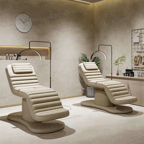 YOOCELL ® Beauty SPA Bed Kit for Eyelash Facial AG1206 (Electric bed + Chair + 2 sets Clear Covers for both)  - wholesale pricing available