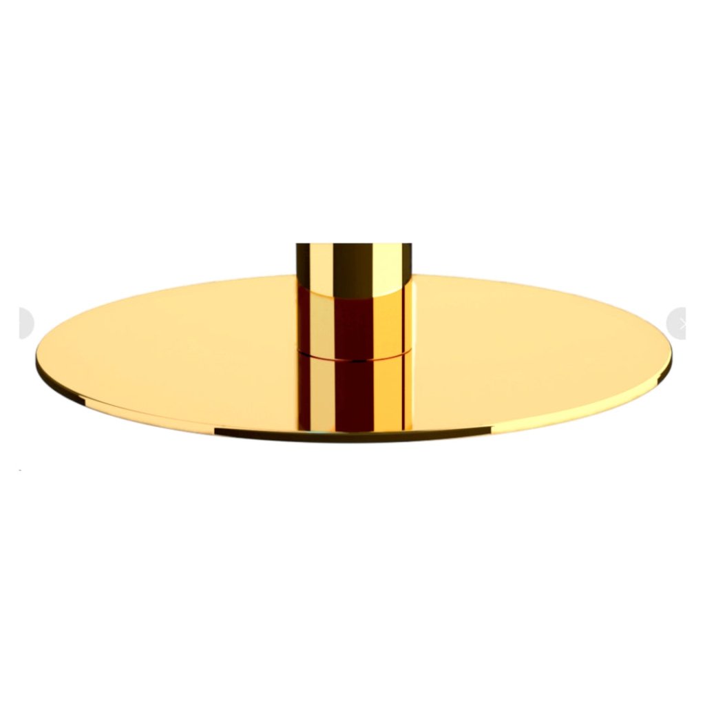 Yellow Gold Stainless Steel Base for Styling Chair ACI3317 - 139 - 3 - GreenLife - Parts