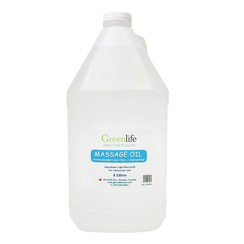 Unscented Massage Oil - 1 Gallon (Flammable items Pickup Only) - GreenLife - 