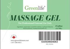 MASSAGE GEL 1 Gallon (3.78L) - GreenLife - MASSAGE GEL