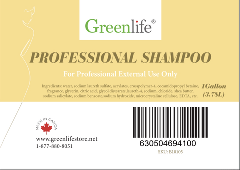 Professional Shampoo 1 Gallon (3.78L) - GreenLife - Shampoo