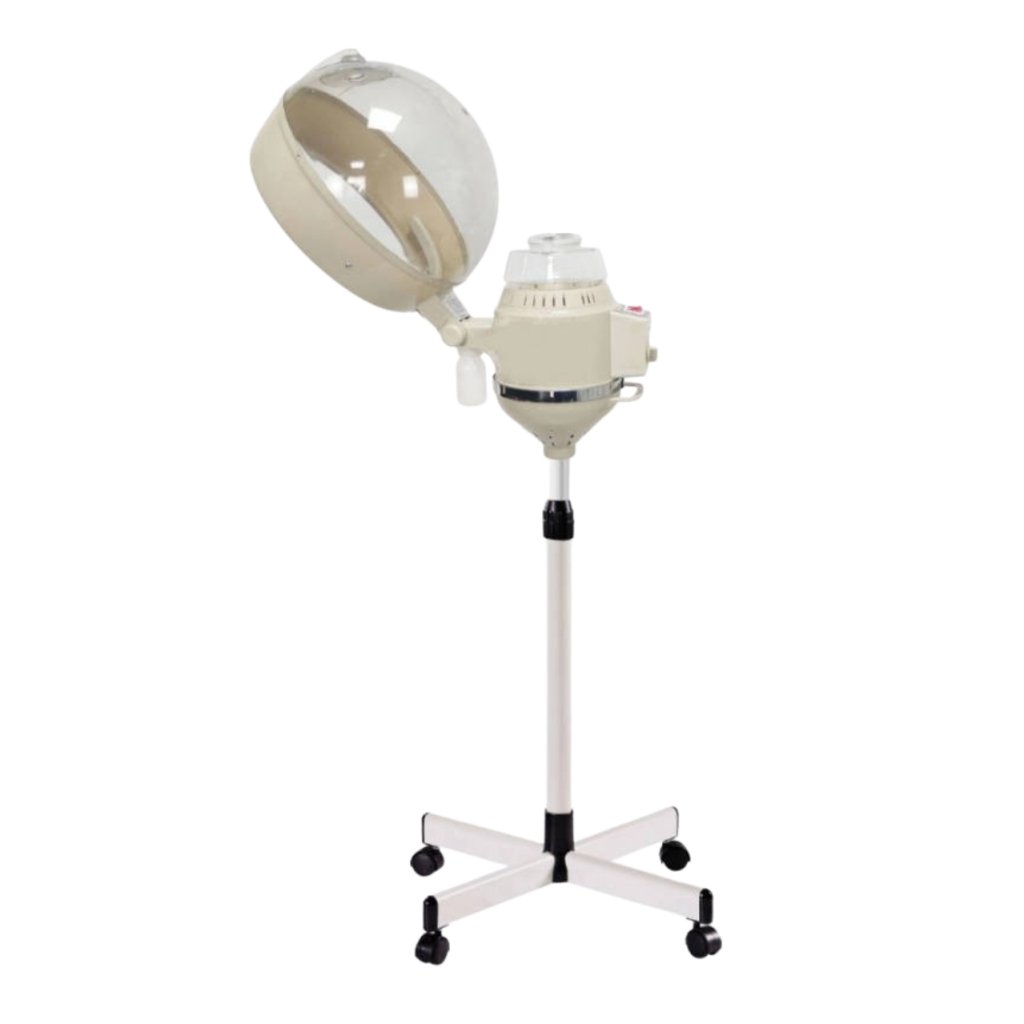 Professional Hair Steamer with Hot & Cold Air, Constant Temperature Hair Care for Salon Spa, White - GreenLife - Hair Steamer