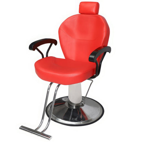 Red Recline Salon Chair - GreenLife-
