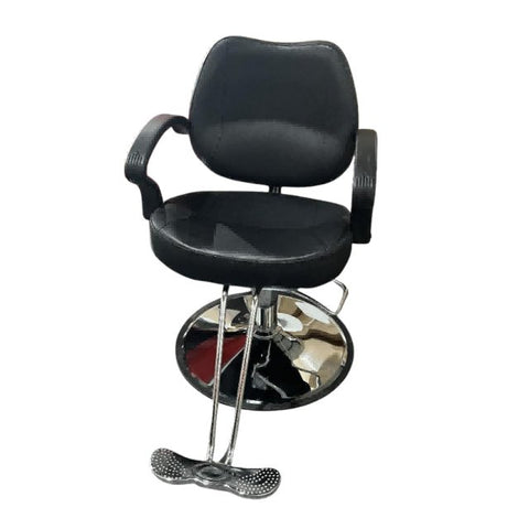 Hydraulic Leather Swiveling Styling Chair - GreenLife - Styling Chair