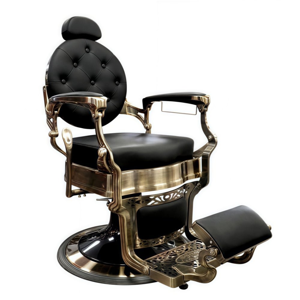 Greenlife ® Advanced Premium Antique Bronze Barber Chair - GreenLife - Barber chair