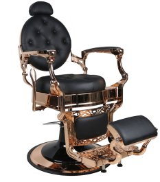 Rose Gold Salon Baber Chair - GreenLife-