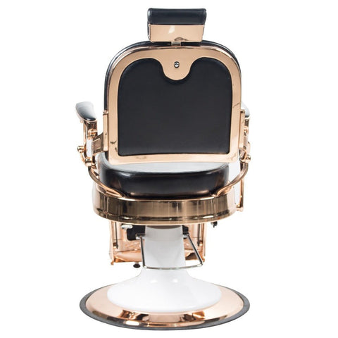 Premium Rose Gold Antique Golden Salon Barber Chair - GreenLife - Barber chair