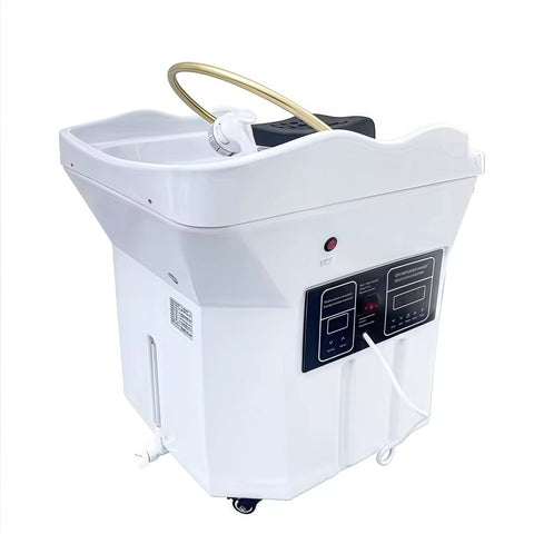 Greenlife Thai Japanese Style Head SPA Movable Basin Sink for Hair backwash Suitable for Massage Tables beds - GreenLife - Shampoo Unit