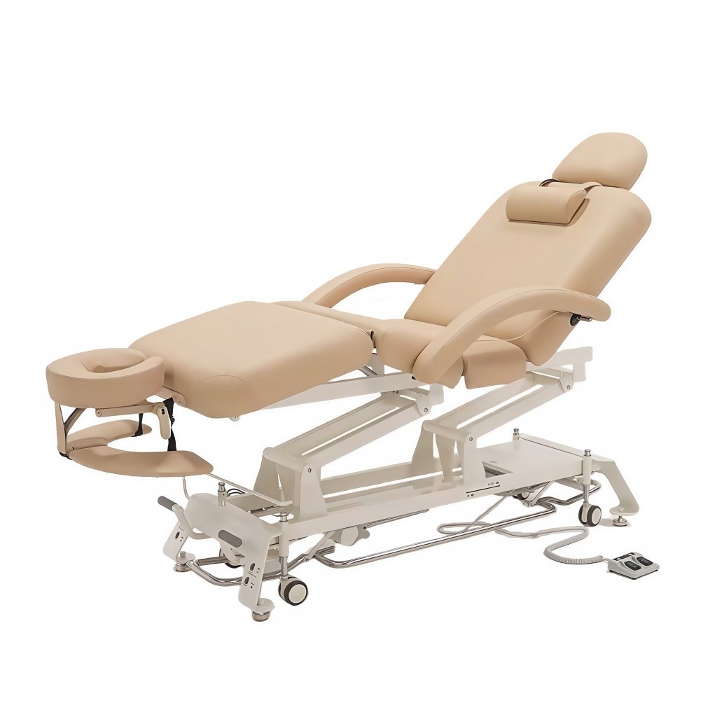 VIVINOVA ® German Dewert motor 28'' 30" 32'' Camino Deluxe Electric Massage Table Bed - GreenLife - Electric Massage Bed