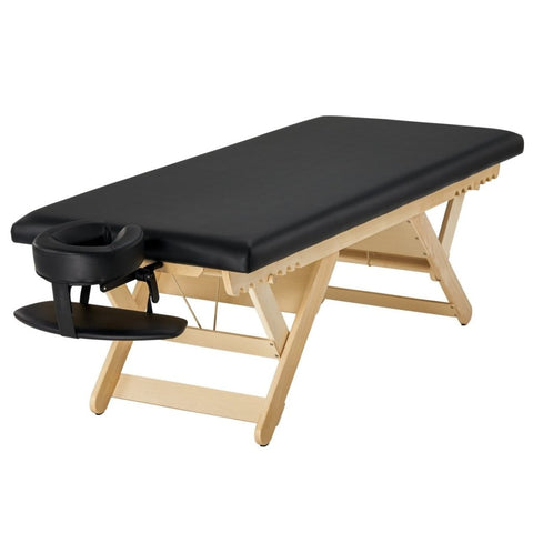 Solid Wooden Stationary Massage SPA Table - GreenLife - Stationary Massage Table