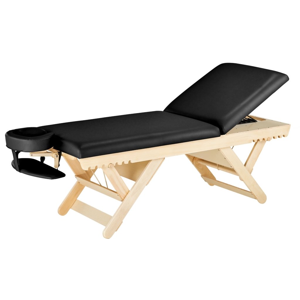 Tilt Wooden Stationary Massage SPA Table - GreenLife-Stationary Massage Table