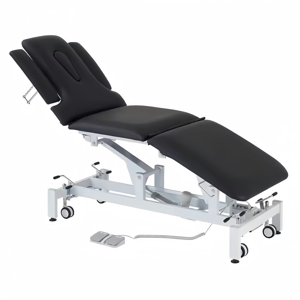 Vivinova® Carbon Steel Professional 5 Section Electric Treatment Massage table bed CY - C110 for Clinic RMT Physical Therapy - GreenLife - Electric Massage Bed