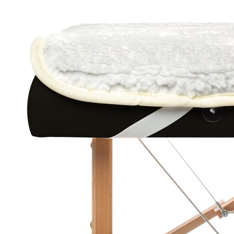 Ensemble de coussins de table de massage 2 pièces en polaire