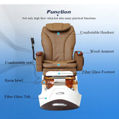 European-Style Nail Salon Electric Pedicure Spa Chair