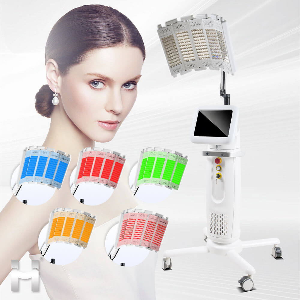 Facial Photodynamic Therapy (PDT) LED Light Facial Therapy Machine LED Light Skin Rejuvenation Facial Machine - Greenlife - Led Therapy Machine