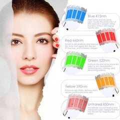 Facial Photodynamic Therapy (PDT) LED Light Facial Therapy Machine LED Light Skin Rejuvenation Facial Machine - Greenlife - Led Therapy Machine
