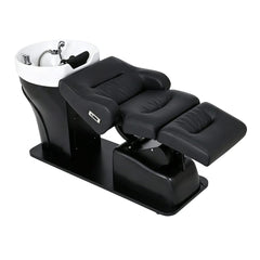 Japanese Head Spa Bed Adjustable Shampoo Unit with Fixed Shampoo Sink - Greenlife -Shampoo Unit