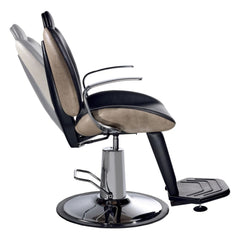 Luca Rossini ®️Figaro Barber Chair with Aluminium Armrests LR/BC650