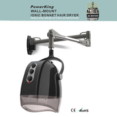 Salon Ionic Bonnet Hair Dryer Professional Hair Salon Wall-Mount Salon Dryers
