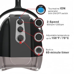 Salon Ionic Bonnet Hair Dryer Professional Hair Salon Wall-Mount Salon Dryers