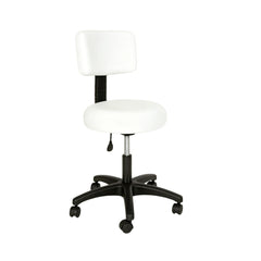 Silhouet-Tone ® Round Air-Lift Oleo Stool With Backrest