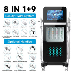 Skin Rejuvenation 17 in 1 Hydra Beauty Facial Machine Face Lifting Skin Tighten Wrinkle Removal Pore Cleaner Whiten Facial Device