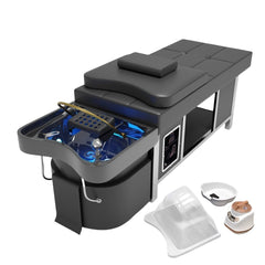 Greenlife Stainless Steel with Ceramic Basin Thai Head SPA Hair backwash Shampoo Sink Bed - GreenLife - Shampoo Unit