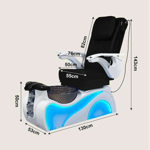 Nail Salon Pedicure Chairs Foot Spa Massage Chair