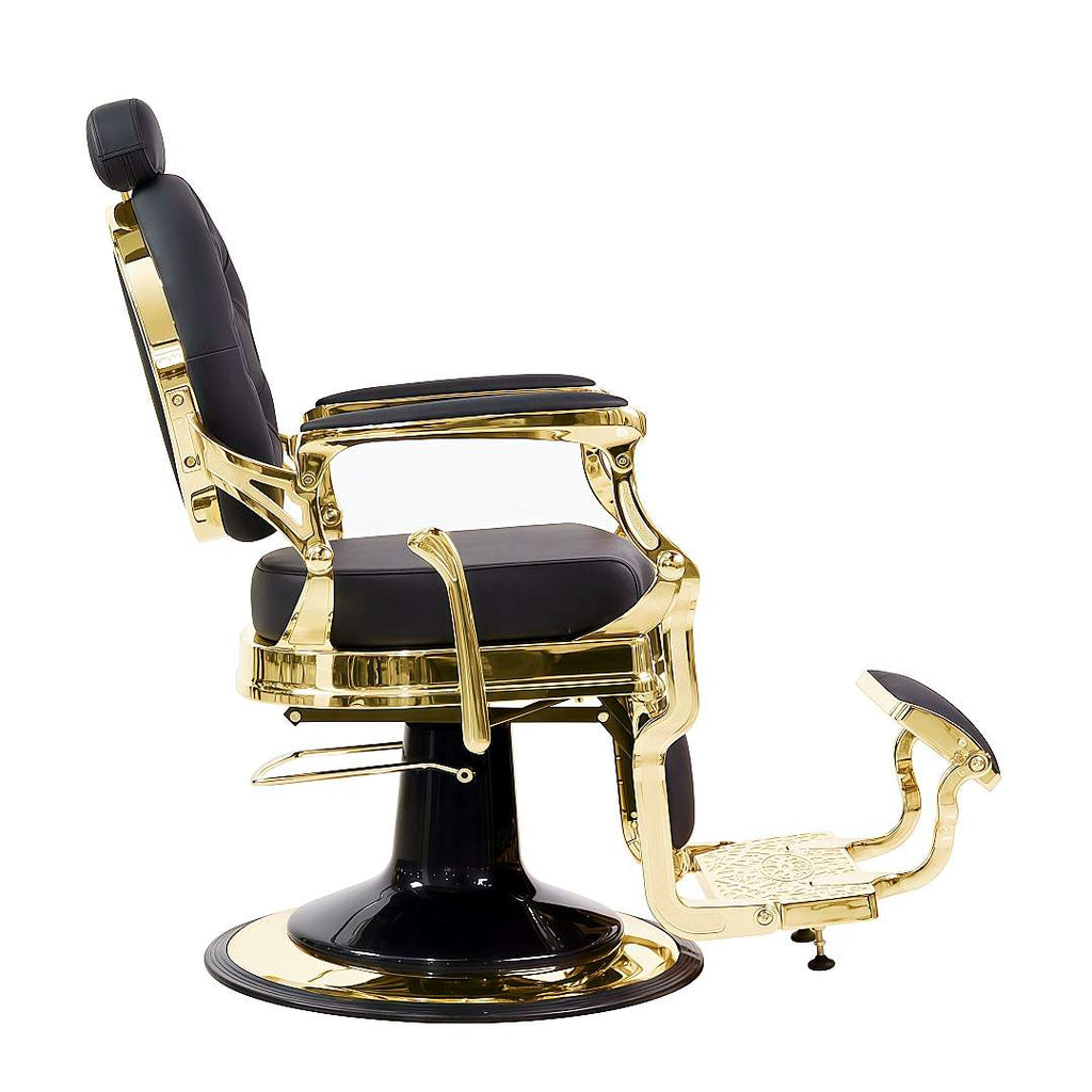 GreenLife ® Neo-Vintage Gold Barber Chair - Greenlife -Barber Chair