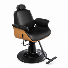Puff All Purpose Silicone Leather Reclining Salon Chair with XL size heavy duty pump