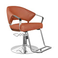 H.Master ® Erin styling Chair with Stainless steel flat Chassis