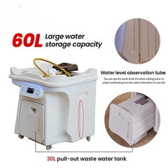 Head Spa Mobile Shampoo Basin Portable Shampoo Basin with Water Storage - GreenLife - Portable Shampoo Sink