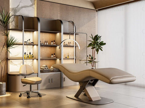 Yoocell ® Glorall Lash Bed With Adjustable Backrest TR1215 - GreenLife - Facial Bed