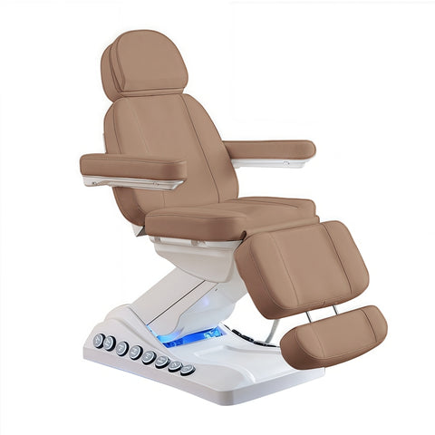 Luna Ii 4-Motor Spa Electric Facial Bed With Heating / 180° Swivel  - Greenlife - Eco Friendly Spa Salon Furniture - Electric Facial Bed