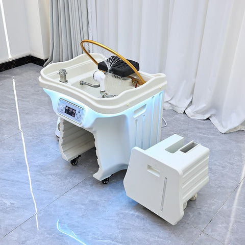 Latest Portable Beauty Salon Shampoo Basin Integrated Water Storage and Wastewater - Greenlife - Shampoo Unit