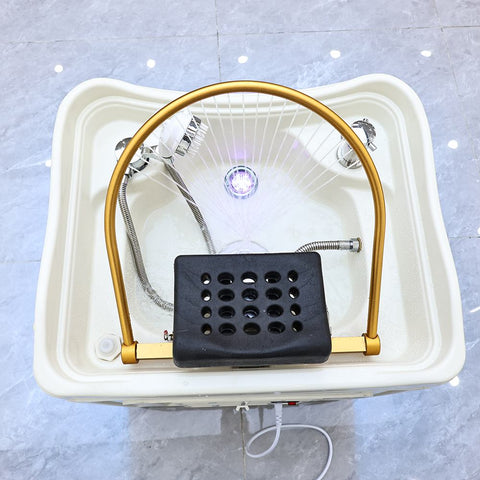 Latest Portable Beauty Salon Shampoo Basin Integrated Water Storage and Wastewater - Greenlife - Shampoo Unit