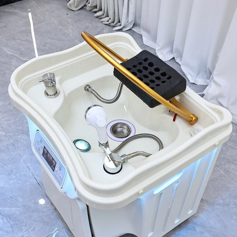 Latest Portable Beauty Salon Shampoo Basin Integrated Water Storage and Wastewater - Greenlife - Shampoo Unit
