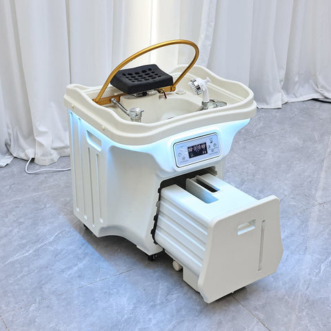Latest Portable Beauty Salon Shampoo Basin Integrated Water Storage and Wastewater - Greenlife - Shampoo Unit